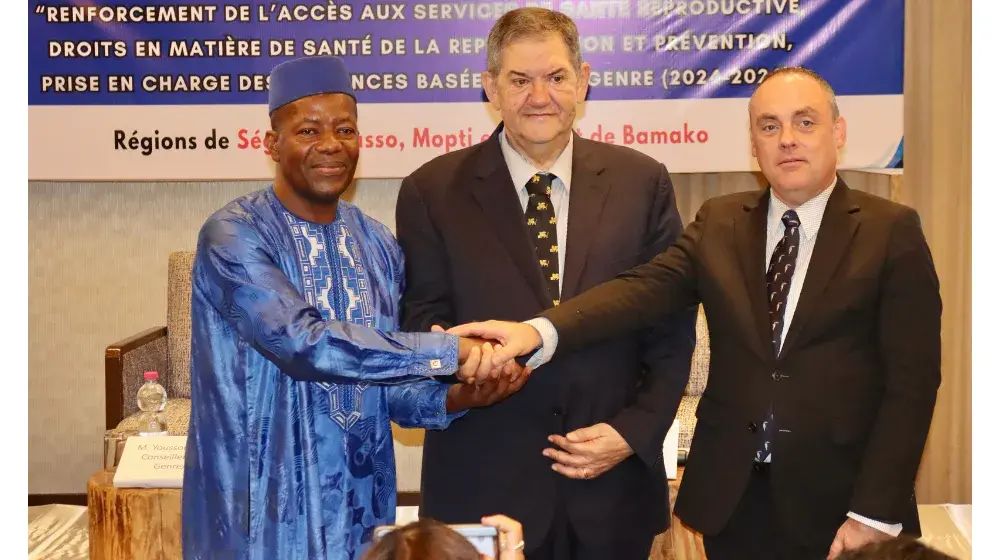 LANCEMENT PHASE II DU PROJET SR / VBG 2024-2026 UNFPA - MPFEF - AICS