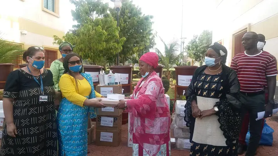 L’UNFPA OFFRE DES EQUIPEMENTS ET MATERIELS COVID AU MINISTERE DE LA PROMOTION DE LA FEMME DE L’ENFANT ET DE LA FAMILLE