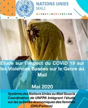 Étude sur l’impact du COVID-19 sur les Violences Basées sur le Genre au Mali Mai 2020 du Système des Nations Unies au Mali sous la coordination de UNFPA 